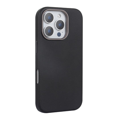 Apple iPhone 16 Pro Kılıf M-safe Şarj Özellikli PU Deri Zore Adora Kapak