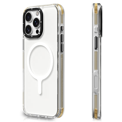 Apple iPhone 16 Pro Kılıf M-safe Şarj Özellikli YoungKit Crystal Color Serisi Kapak