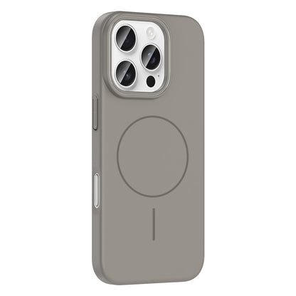 Apple iPhone 16 Pro Kılıf M-safe Şarj Özellikli Zore Ruby Sert Kapak