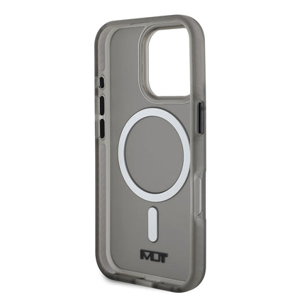 Apple iPhone 16 Pro Kılıf TUMI Orjinal Lisanslı M-safe Şarj Özellikli Airbagli Buzlu Transparan Kapak