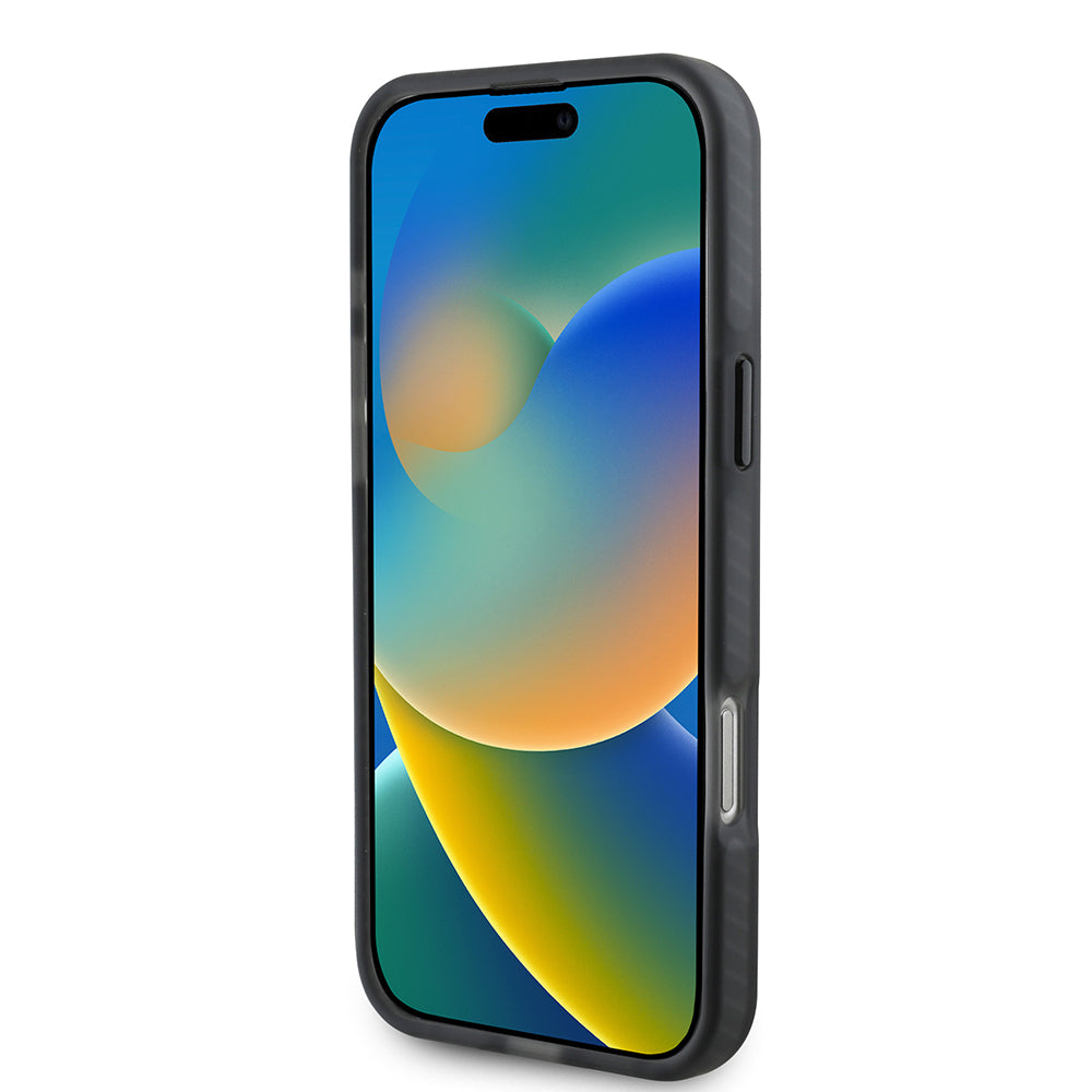 Apple iPhone 16 Pro Kılıf TUMI Orjinal Lisanslı M-safe Şarj Özellikli Airbagli Buzlu Transparan Kapak