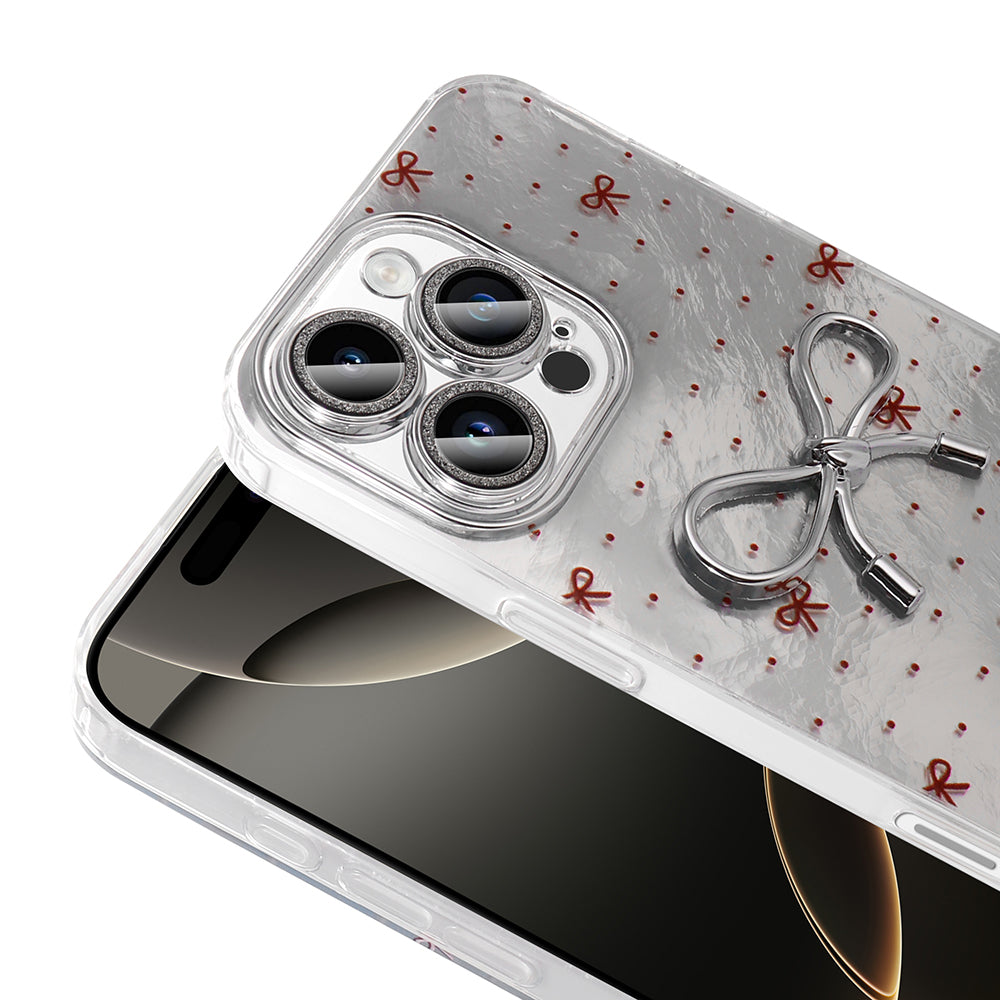 Apple iPhone 16 Pro Max Kılıf Kamera Korumalı Figürlü Zore Ponti Silikon Kapak