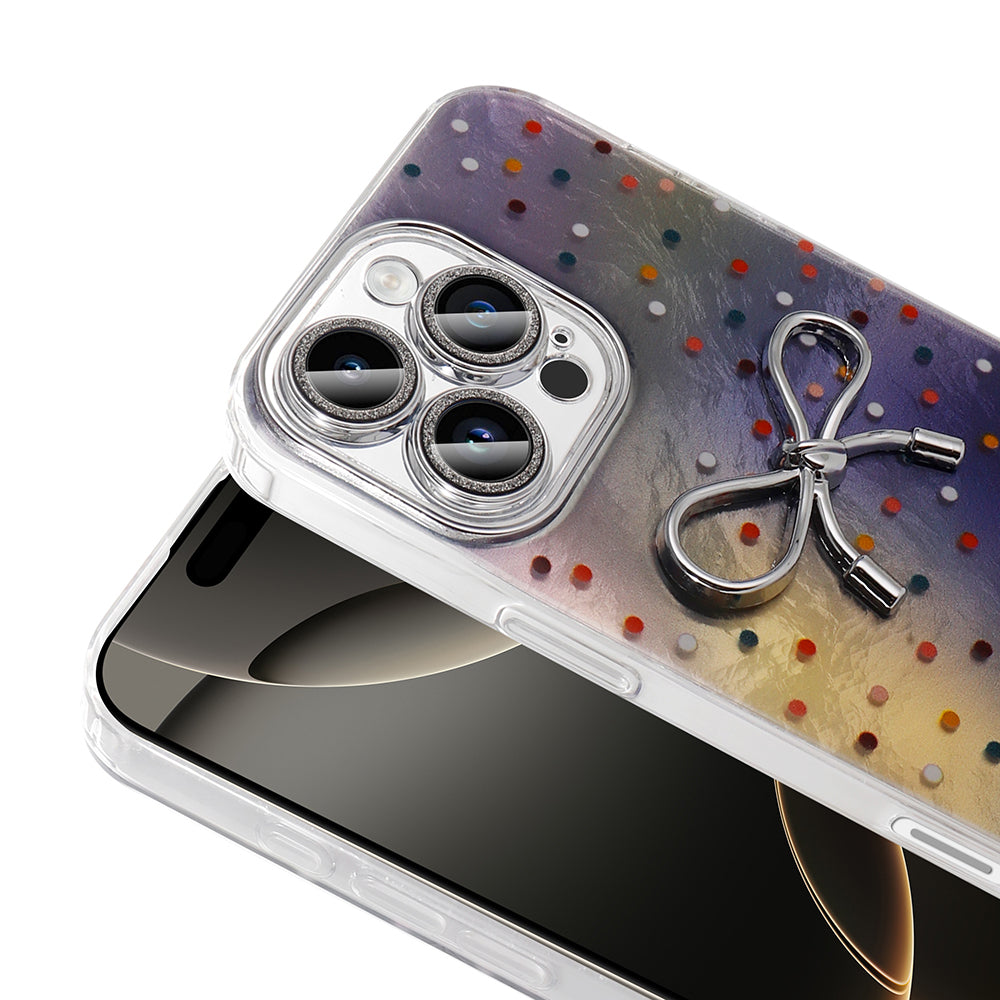 Apple iPhone 16 Pro Max Kılıf Kamera Korumalı Figürlü Zore Ponti Silikon Kapak