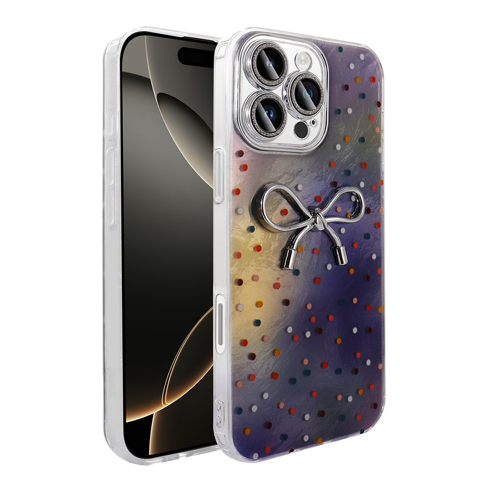 Apple iPhone 16 Pro Max Kılıf Kamera Korumalı Figürlü Zore Ponti Silikon Kapak