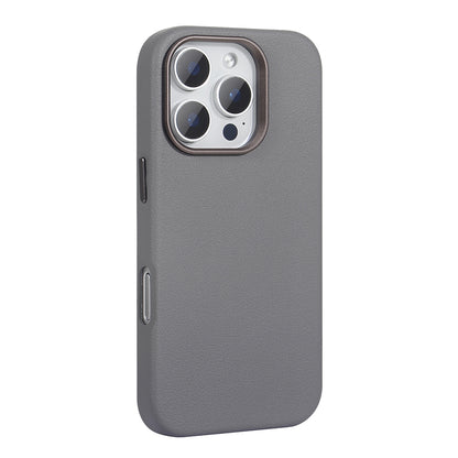 Apple iPhone 16 Pro Max Kılıf M-safe Şarj Özellikli PU Deri Zore Adora Kapak