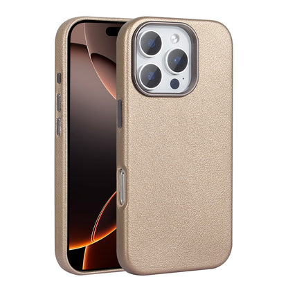 Apple iPhone 16 Pro Max Kılıf M-safe Şarj Özellikli PU Deri Zore Adora Kapak