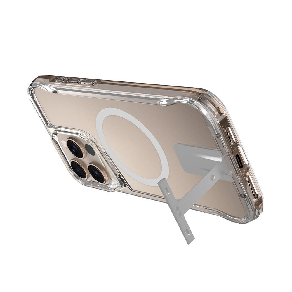 Apple iPhone 16 Pro Max Kılıf M-safe Şarj Özellikli Zore T-Max Standlı Kapak