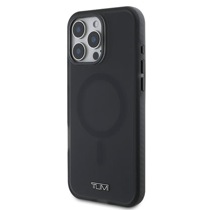 Apple iPhone 16 Pro Max Kılıf TUMI Orjinal Lisanslı M-safe Şarj Özellikli Airbagli Buzlu Transparan Kapak