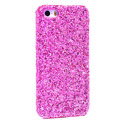 Apple iPhone 5 Kılıf Zore Caselogy Simli Kapak