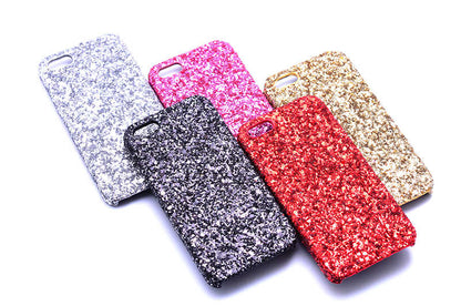 Apple iPhone 5 Kılıf Zore Caselogy Simli Kapak