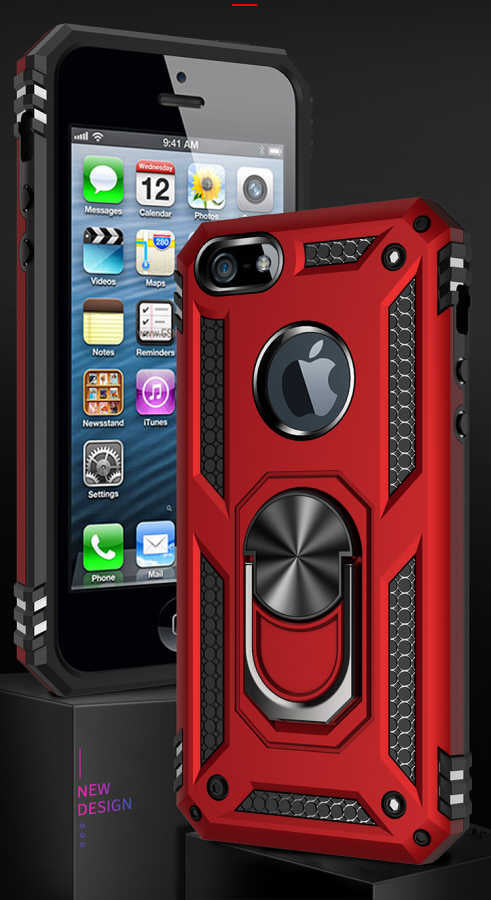 Apple iPhone 5 Kılıf Zore Vega Kapak