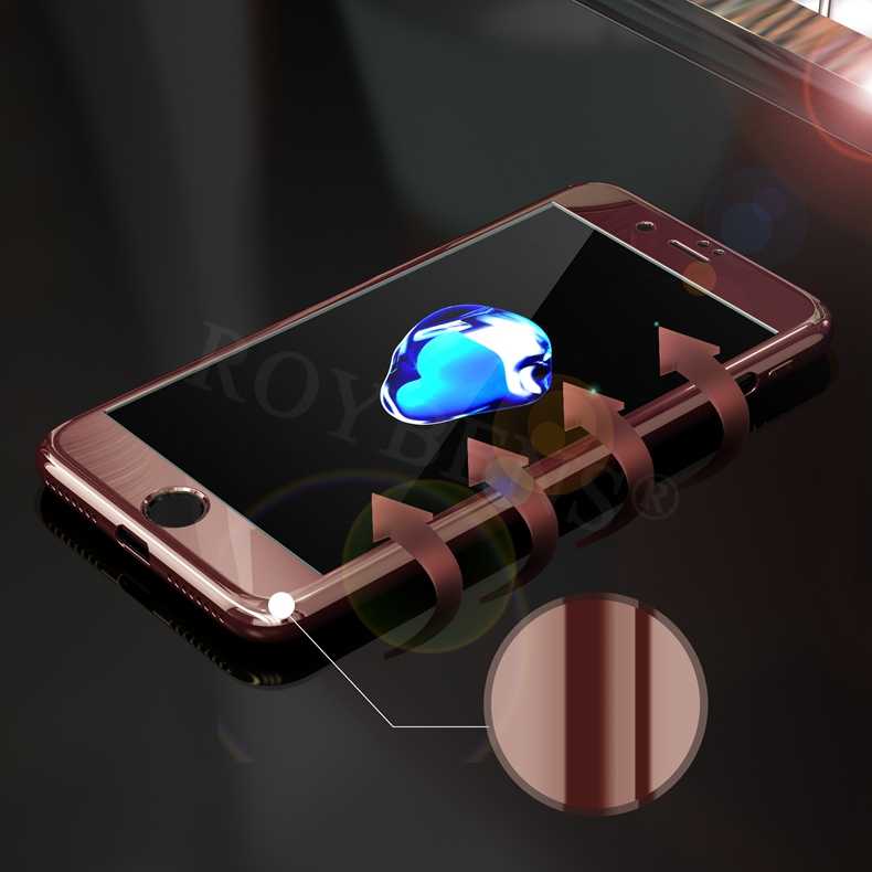 Apple iPhone 7 Kılıf 360 Aynalı Voero Koruma