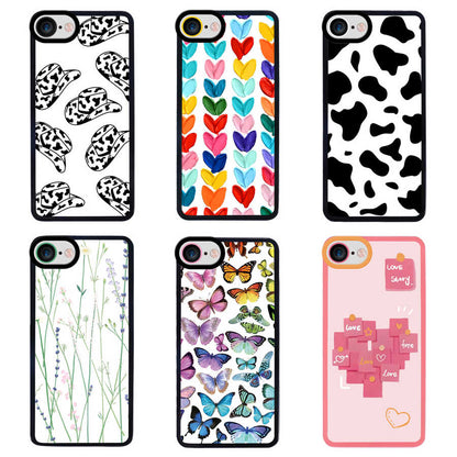 Apple iPhone 7 Kılıf Zore M-Fit Desenli Kapak