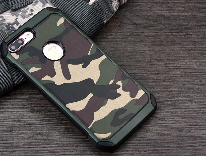 Apple iPhone 7 Plus Kılıf Zore Army Silikon Kapak