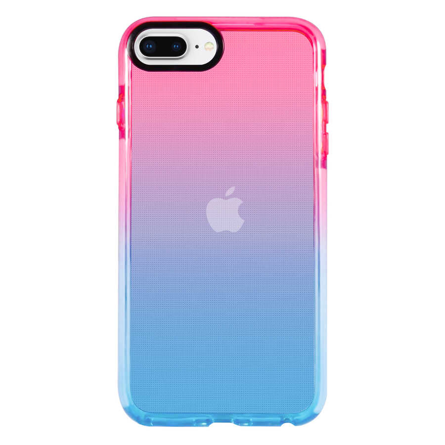 Apple iPhone 7 Plus Kılıf Zore Renkli Punto Kapak