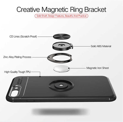 Apple iPhone 7 Plus Kılıf Zore Ravel Silikon Kapak