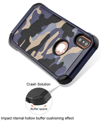 Apple iPhone X Kılıf Zore Army Silikon Kapak