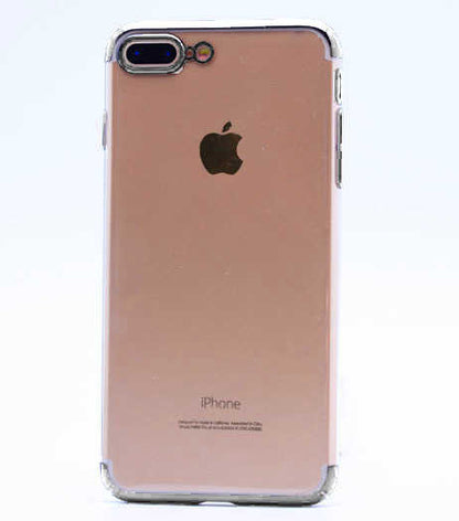 Apple iPhone 8 Plus Kılıf Zore Tareks Şeffaf Kapak