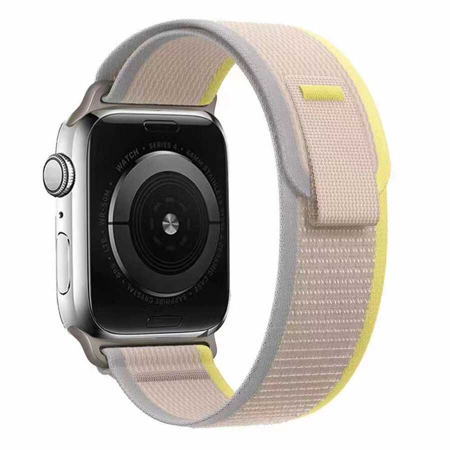 Apple Watch 42mm Zore KRD-77 Hasır Kordon
