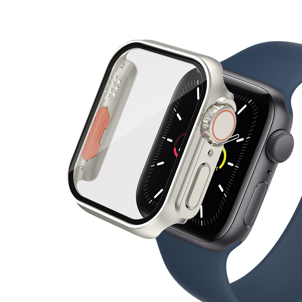 Apple Watch 7-8 45mm - Watch Ultra 49mm Kasa Dönüştürücü ve Ekran Koruyucu Zore Watch Gard 26