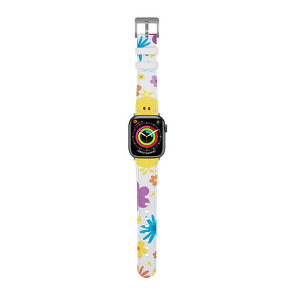 Apple Watch Ultra 49mm Casebang Sesame Street Serisi Deri Saat Kordon