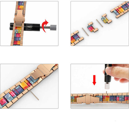 Apple Watch Ultra 49mm Kordon Wiwu Resin Steel Belt Metal Strap Kayış