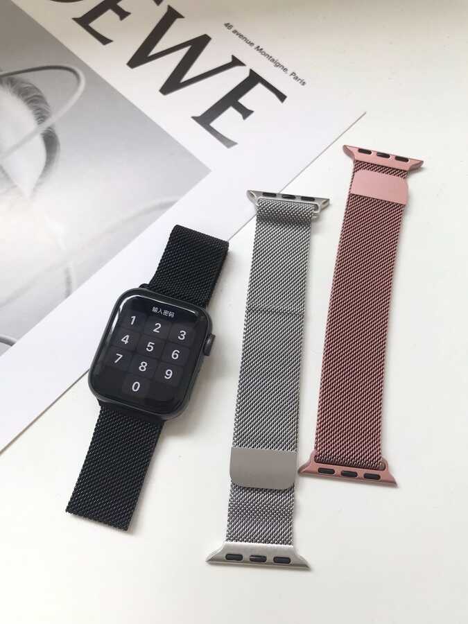 Apple Watch Ultra 49mm Kordon Zore KRD-01 Metal Strap Kayış