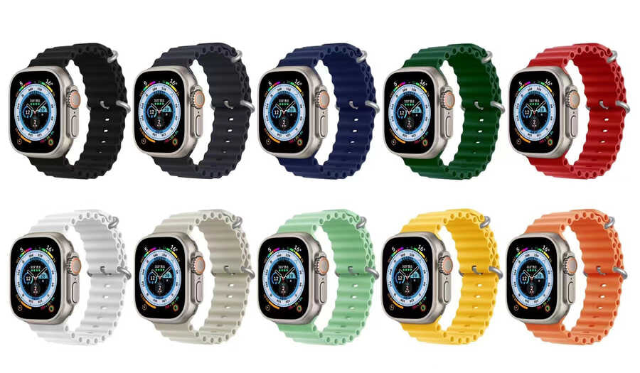 Apple Watch Ultra 49mm Zore KRD-75 Silikon Kordon