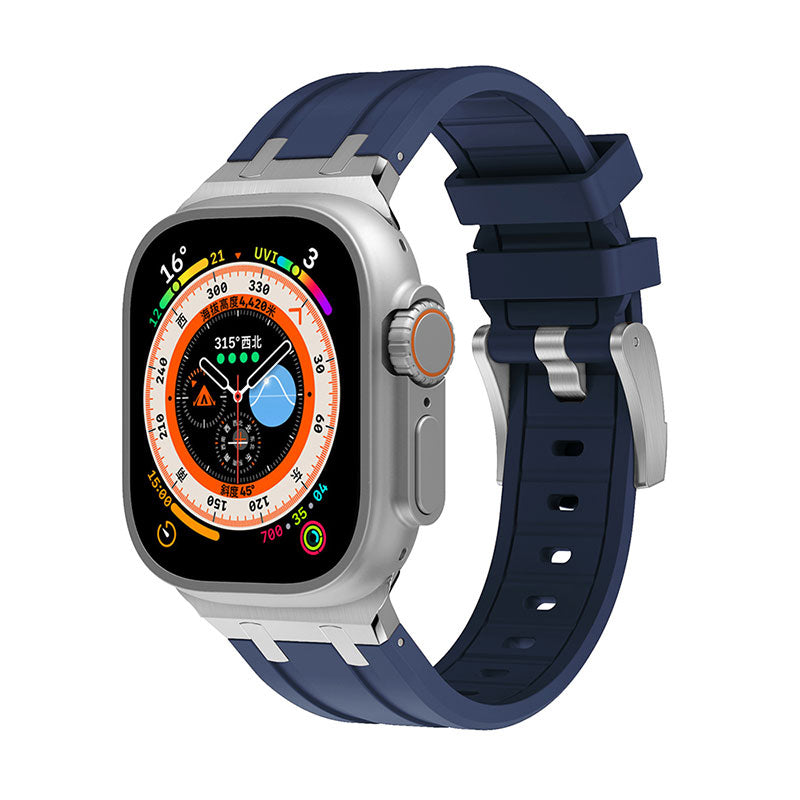 Apple Watch 44mm Güçlü Silikon Kordon
