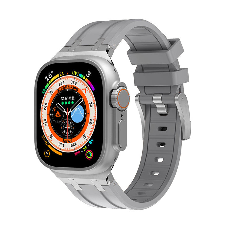 Apple Watch 44mm Güçlü Silikon Kordon