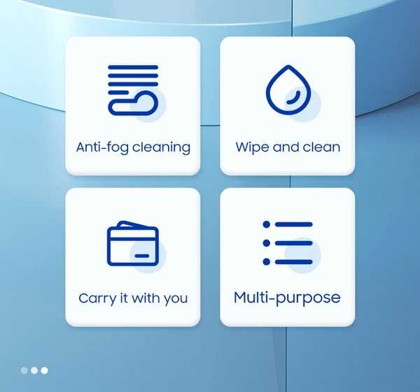 ​Benks Anti-Fog Buğu Önleyici Temizlik Bezi