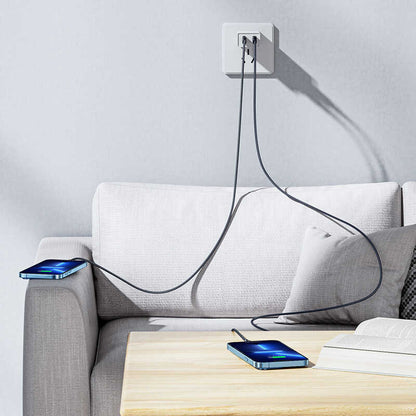 Benks M18 Type-C to Lightning Aramid Fiber Veri Kablosu 1.2M 3A