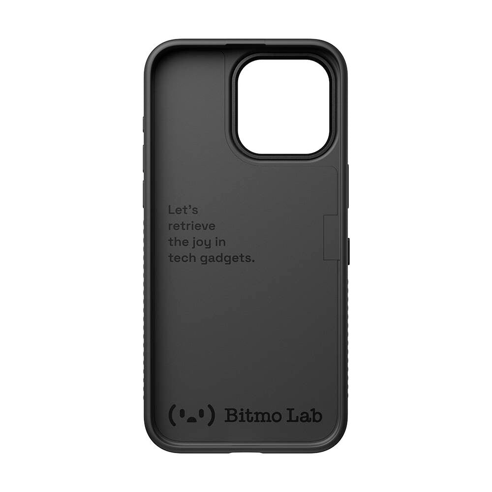 iPhone 15 Pro Kılıf Özelleştirilebilir 3 Fonksiyonlu Bluetooth Bağlantılı Bitmo Lab Bangcase Akıllı M-safe Kapak