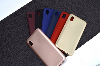 Galaxy A01 Core Kılıf Zore Premier Silikon Kapak