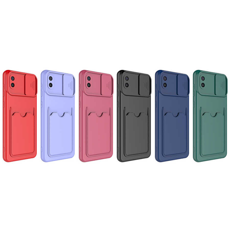 Galaxy A02 Kılıf ​Zore Kartix Kapak