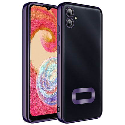 Galaxy A06 Kılıf Kamera Korumalı Logo Gösteren Zore Omega Kapak