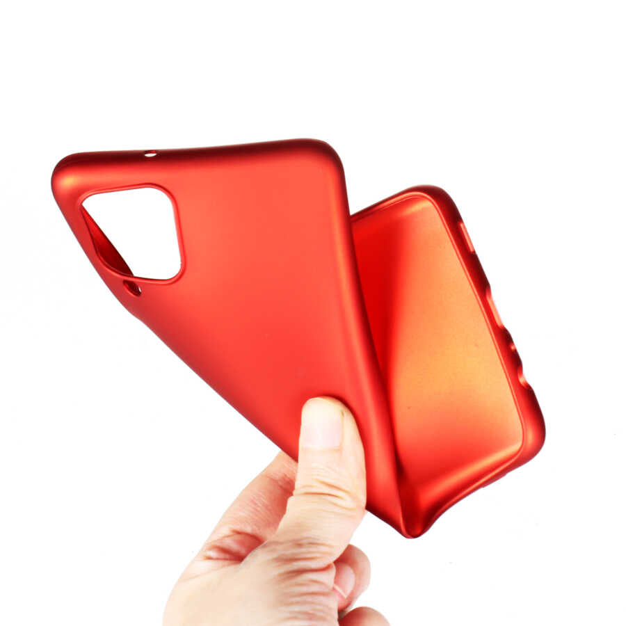 Galaxy A12 Kılıf Zore Premier Silikon Kapak