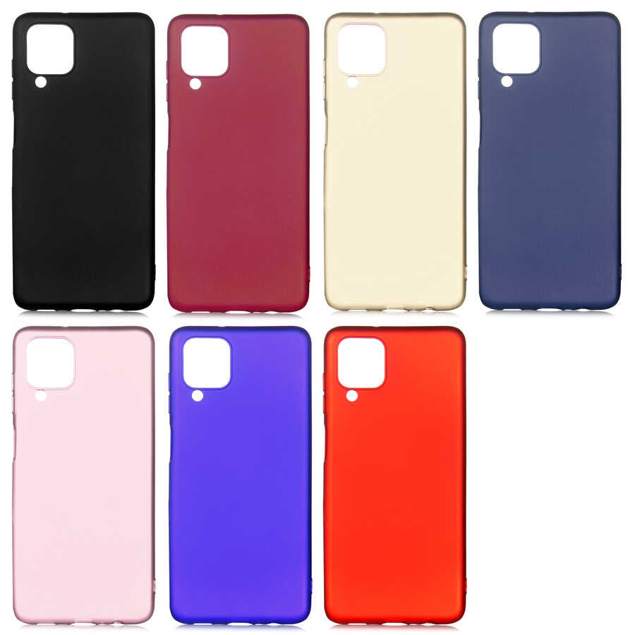 Galaxy A12 Kılıf Zore Premier Silikon Kapak