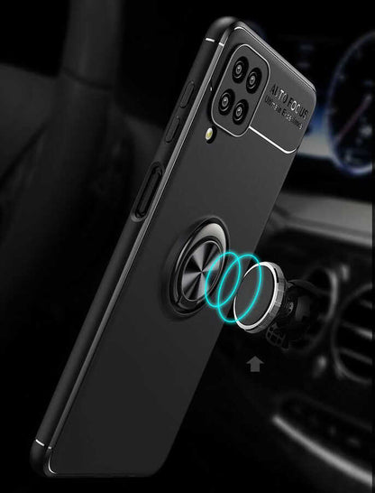 Galaxy A12 Kılıf Zore Ravel Silikon Kapak