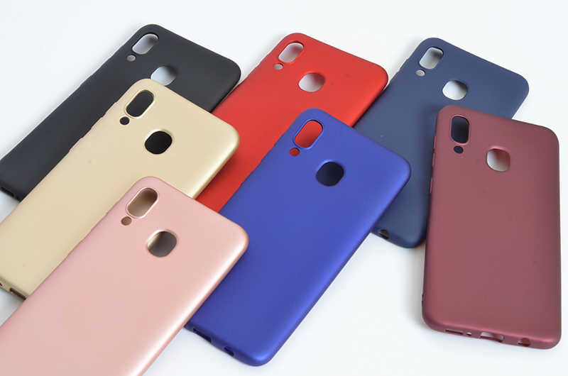 Galaxy A20 Kılıf Zore Premier Silikon Kapak