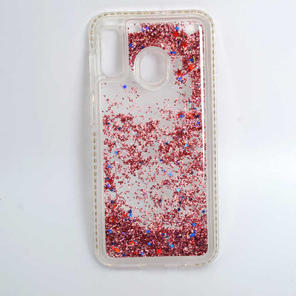 Galaxy A20 Kılıf Zore Sıralı Sıvılı Silikon