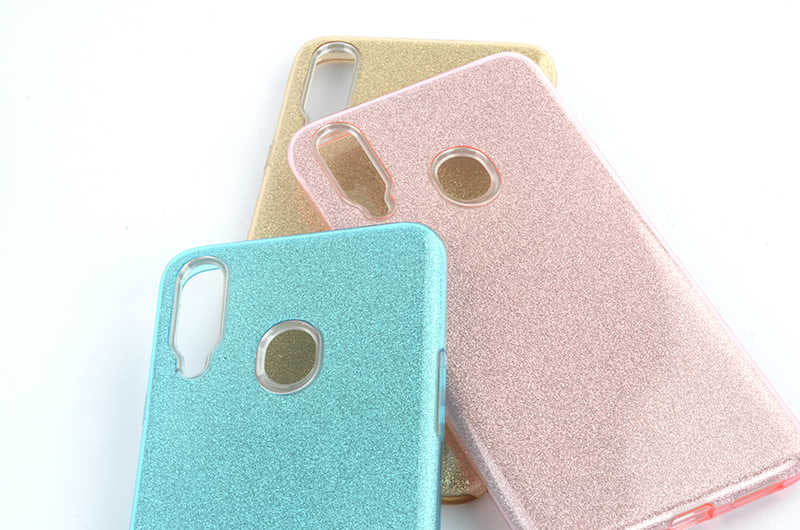 Galaxy A20S Kılıf Zore Shining Silikon