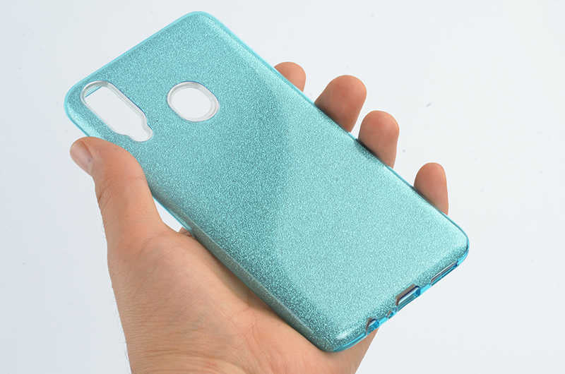 Galaxy A20S Kılıf Zore Shining Silikon