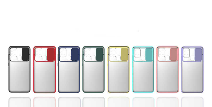 Galaxy A21S Kılıf Zore Lensi Kapak