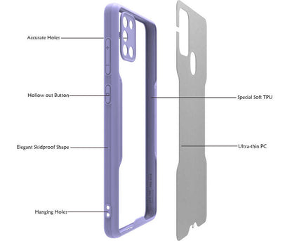 Galaxy A21S Kılıf Zore Parfe Kapak