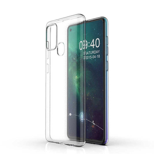 Galaxy A21S Kılıf Zore Süper Silikon Kapak