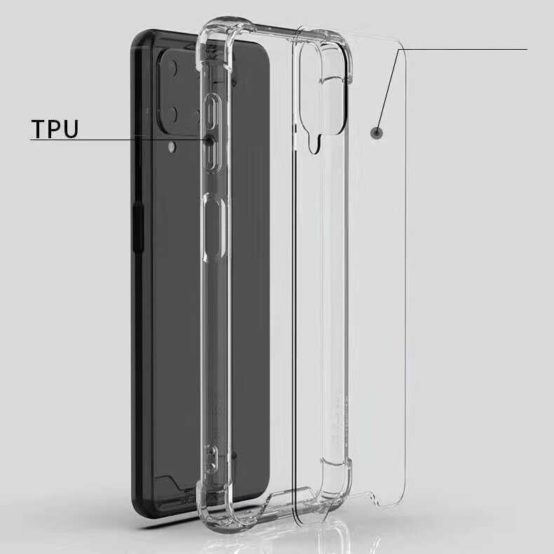 Galaxy A22 4G Kılıf Zore Nitro Anti Shock Silikon