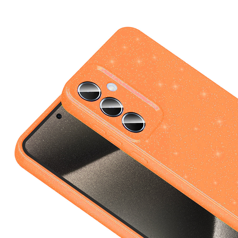 Galaxy A25 Kılıf Kamera Korumalı Simli Lüks Zore Koton Kapak