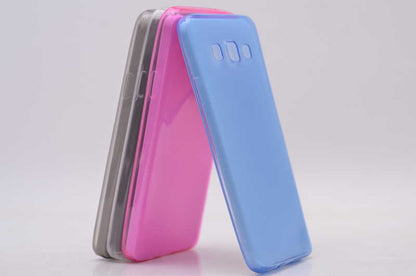 Galaxy A3 Kılıf Zore Ultra İnce Silikon Kapak 0.2 mm