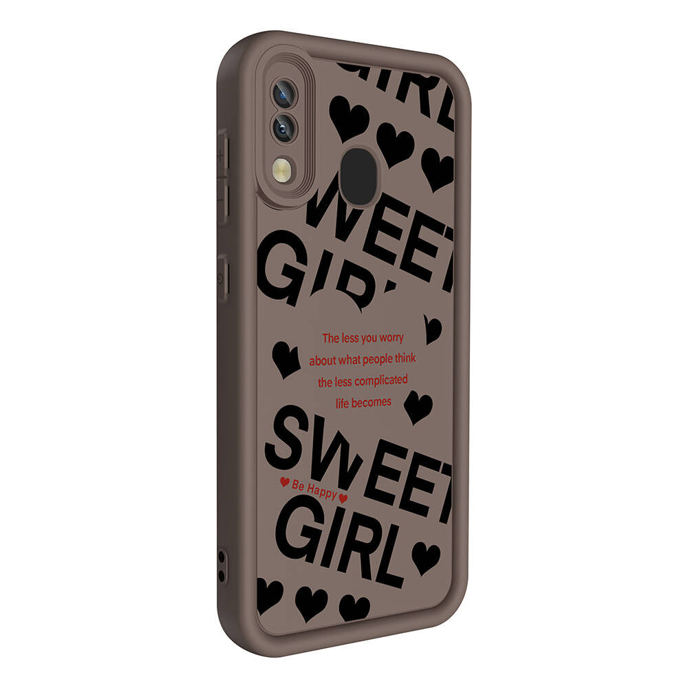 Galaxy A30 Kılıf Kamera Korumalı Baskılı Arka Yüzey Zore Klas Kapak